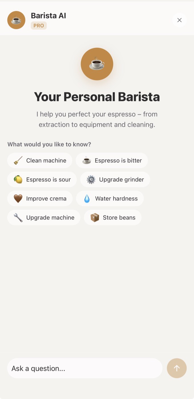 AI barista